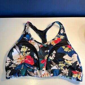 Floral Sports Bra - Size L